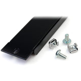 StarTech.com Blanking Panel 1U 19in Steel? Black? Blank Rack Panel? Filler Panel, Rack Mount Panel? Rack Blanks — BLANKB1