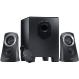 Logitech Z313 2.1 Speaker System - 25 W RMS - Black — 980-000382