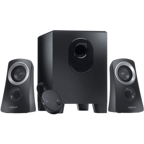 Logitech Z313 2.1 Speaker System - 25 W RMS - Black — 980-000382
