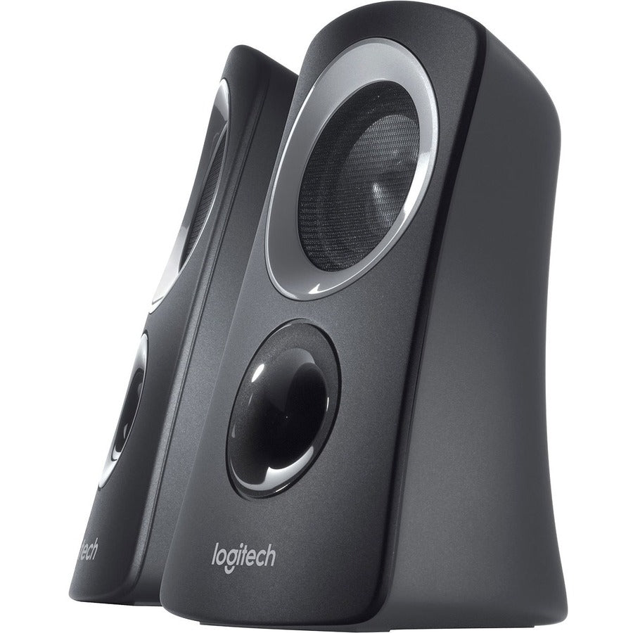 Logitech Z313 2.1 Speaker System - 25 W RMS - Black — 980-000382