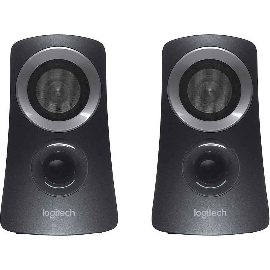 Logitech Z313 2.1 Speaker System - 25 W RMS - Black — 980-000382
