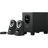Logitech Z313 2.1 Speaker System - 25 W RMS - Black — 980-000382