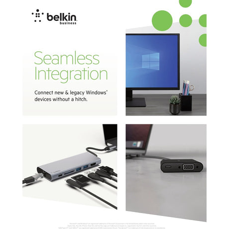Belkin USB 3.0 to Gigabit Ethernet GbE Network Adapter 10/100/1000 — B2B048