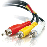 C2G 50ft Value Series Composite Video + Stereo Audio Cable — 40451