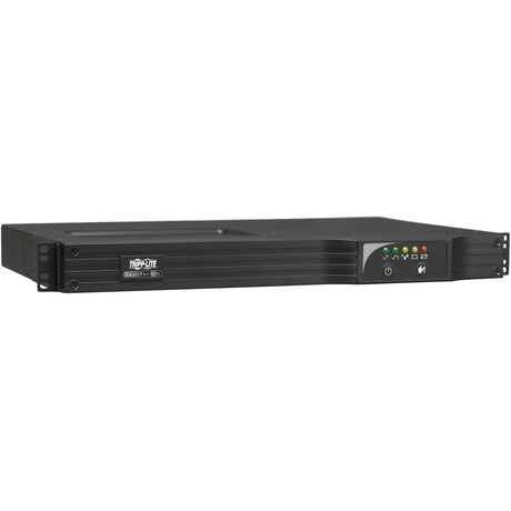 Eaton Tripp Lite Series TAA SmartPro 120V 1kVA 800W Line-Interactive Sine Wave UPS, 1U Rack/Vertical, Network Card Options, USB, 6 Outlets — SM1000RM1UTAA