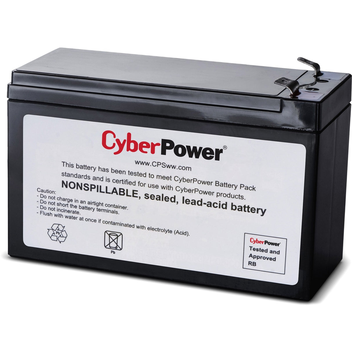 CyberPower RB1280 Replacement Battery Cartridge — RB1280