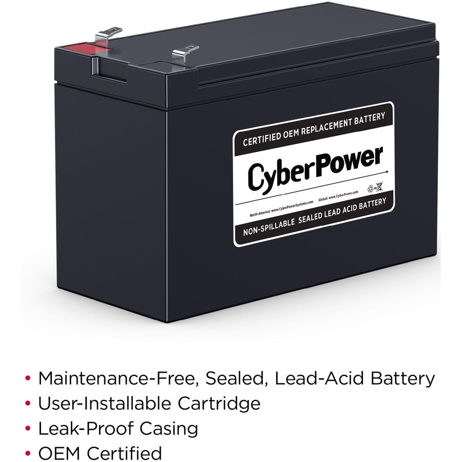 CyberPower RB1280 Replacement Battery Cartridge — RB1280