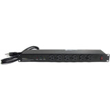 StarTech.com Rackmount PDU with 16 Outlets and Surge Protection - 19in Power Distribution Unit - 1U — RKPW161915