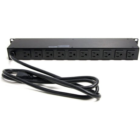 StarTech.com Rackmount PDU with 16 Outlets and Surge Protection - 19in Power Distribution Unit - 1U — RKPW161915