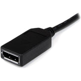 StarTech.com 8" DMS-59 to Dual DisplayPort Adapter Cable, 4K x 2K, DMS 59 pin (M) to 2x DP 1.2 (F) Splitter Y Cable, LFH to 2x DP Monitors — DMSDPDP1