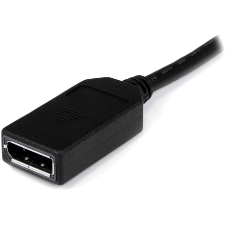 StarTech.com 8" DMS-59 to Dual DisplayPort Adapter Cable, 4K x 2K, DMS 59 pin (M) to 2x DP 1.2 (F) Splitter Y Cable, LFH to 2x DP Monitors — DMSDPDP1