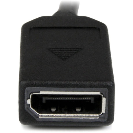 StarTech.com 8" DMS-59 to Dual DisplayPort Adapter Cable, 4K x 2K, DMS 59 pin (M) to 2x DP 1.2 (F) Splitter Y Cable, LFH to 2x DP Monitors — DMSDPDP1