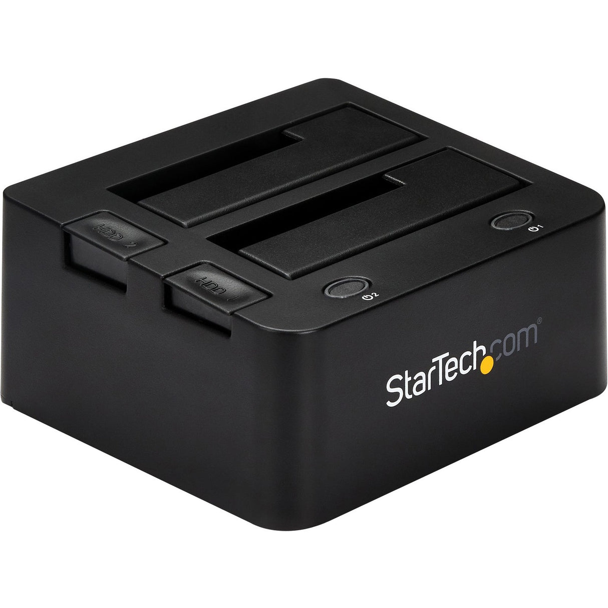 StarTech.com Dual-Bay USB 3.0 to SATA and IDE Hard Drive Docking Station, 2.5/3.5" SATA III and IDE (40 pin), SSD/HDD Dock, Top-Loading — UNIDOCKU33
