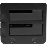 StarTech.com Dual-Bay USB 3.0 to SATA and IDE Hard Drive Docking Station, 2.5/3.5" SATA III and IDE (40 pin), SSD/HDD Dock, Top-Loading — UNIDOCKU33