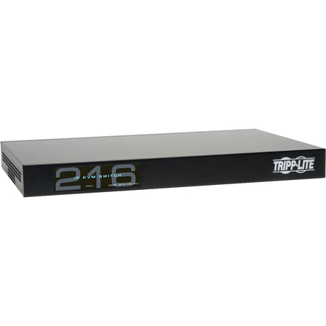 Eaton Tripp Lite Series NetCommander 16-Port Cat5 KVM over IP Switch - 2 Remote + 1 Local User, 1U Rack-Mount, TAA — B072-016-IP2