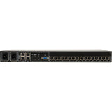 Eaton Tripp Lite Series NetCommander 16-Port Cat5 KVM over IP Switch - 2 Remote + 1 Local User, 1U Rack-Mount, TAA — B072-016-IP2