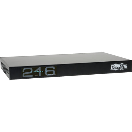 Eaton Tripp Lite Series NetCommander 16-Port Cat5 KVM over IP Switch - 2 Remote + 1 Local User, 1U Rack-Mount, TAA — B072-016-IP2