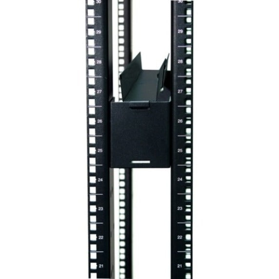 Horizontal Cable Organizer Side Channel 18 to 30 inch adjustment — AR8008BLK