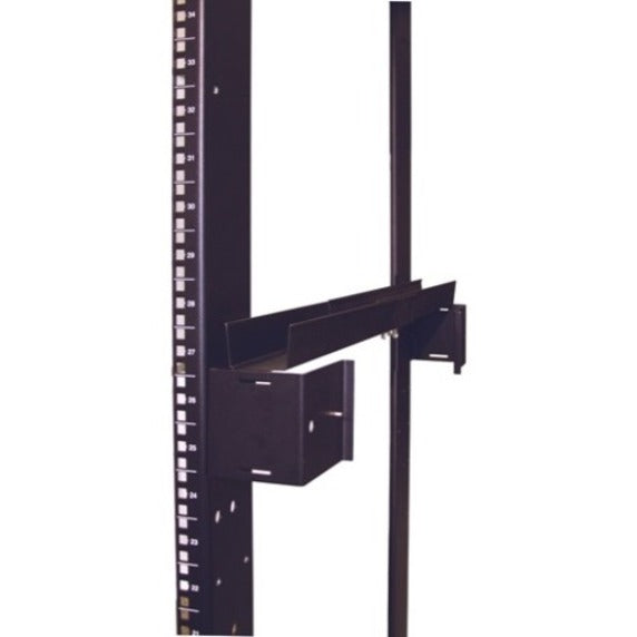 Horizontal Cable Organizer Side Channel 18 to 30 inch adjustment — AR8008BLK