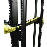 Horizontal Cable Organizer Side Channel 18 to 30 inch adjustment — AR8008BLK