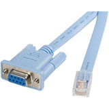StarTech.com Cisco console router cable - RJ45 (m) - DB9 (f) - 6 ft — DB9CONCABL6