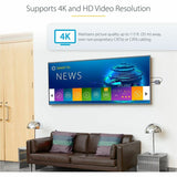 StarTech.com HDMI over CAT5e HDBaseT Extender - Power over Cable - Ultra HD 4K — ST121HDBTE