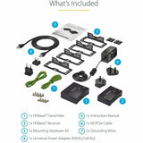 StarTech.com HDMI over CAT5e HDBaseT Extender - Power over Cable - Ultra HD 4K — ST121HDBTE