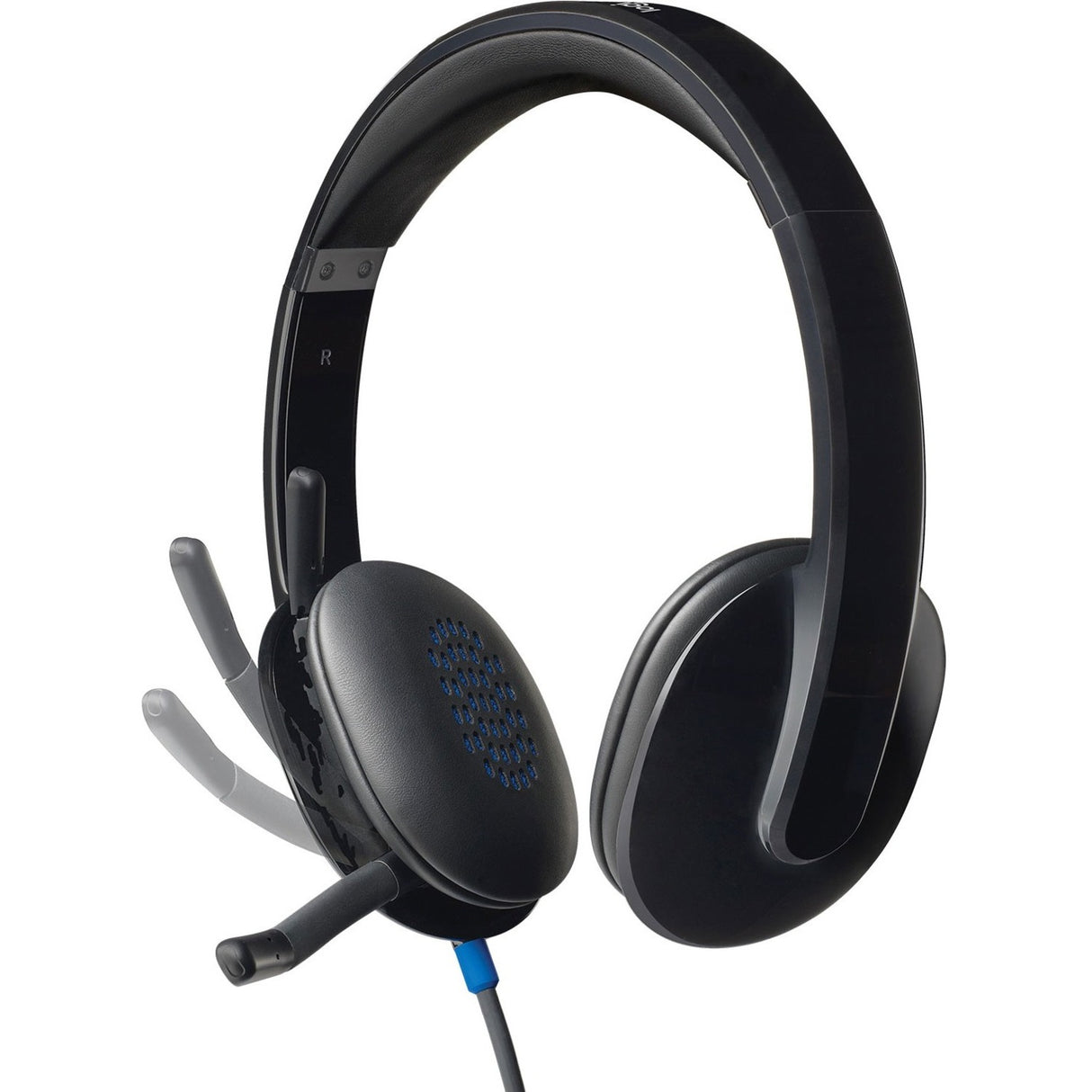 Logitech H540 USB Headset with Noise-Cancelling Mic — 981-000510