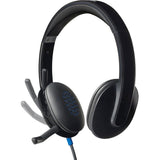 Logitech H540 USB Headset with Noise-Cancelling Mic — 981-000510