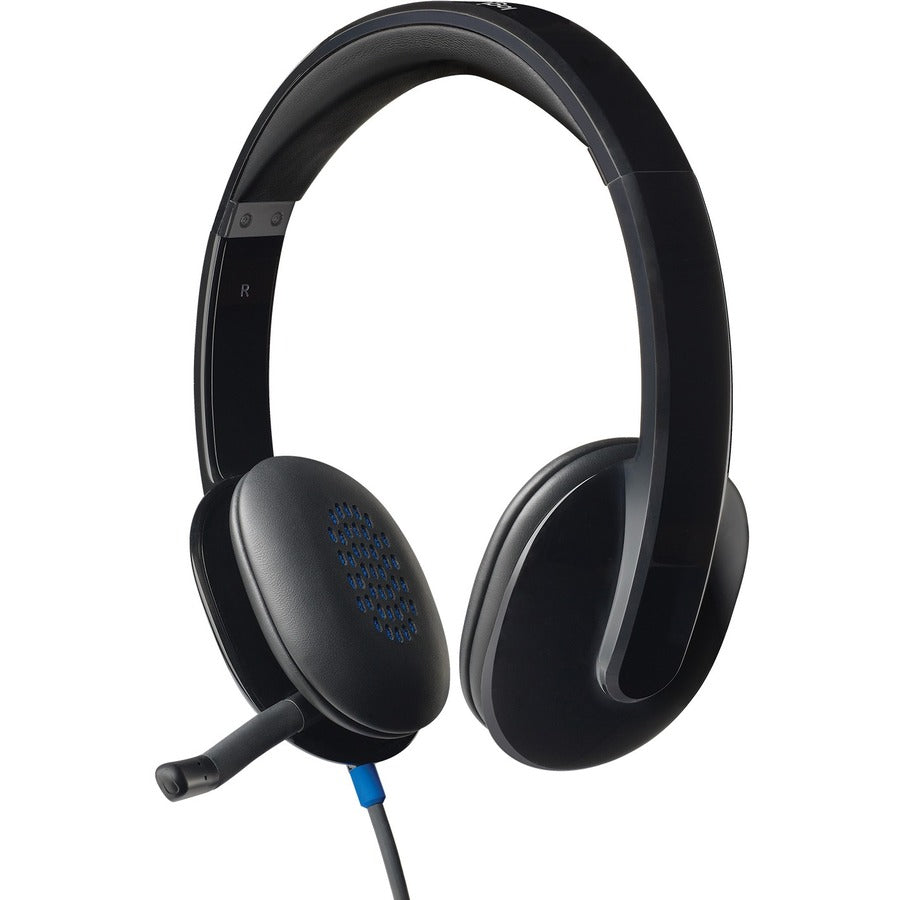 Logitech H540 USB Headset with Noise-Cancelling Mic — 981-000510
