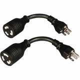 Eaton Tripp Lite Series 3.8kW Single-Phase Dual-Circuit 120V Basic PDU, 40 NEMA 5-15/20R Outlets, NEMA L5-20P/5-20P Inputs, 10 ft. (3.05 m) Cords, 0U — PDU40TDUAL