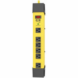 Eaton Tripp Lite Series Protect It! 6-Outlet Industrial Safety Surge Protector, 9 ft. Cord, 1500 Joules, Cord Wrap, Hang Holes — TLM609SA
