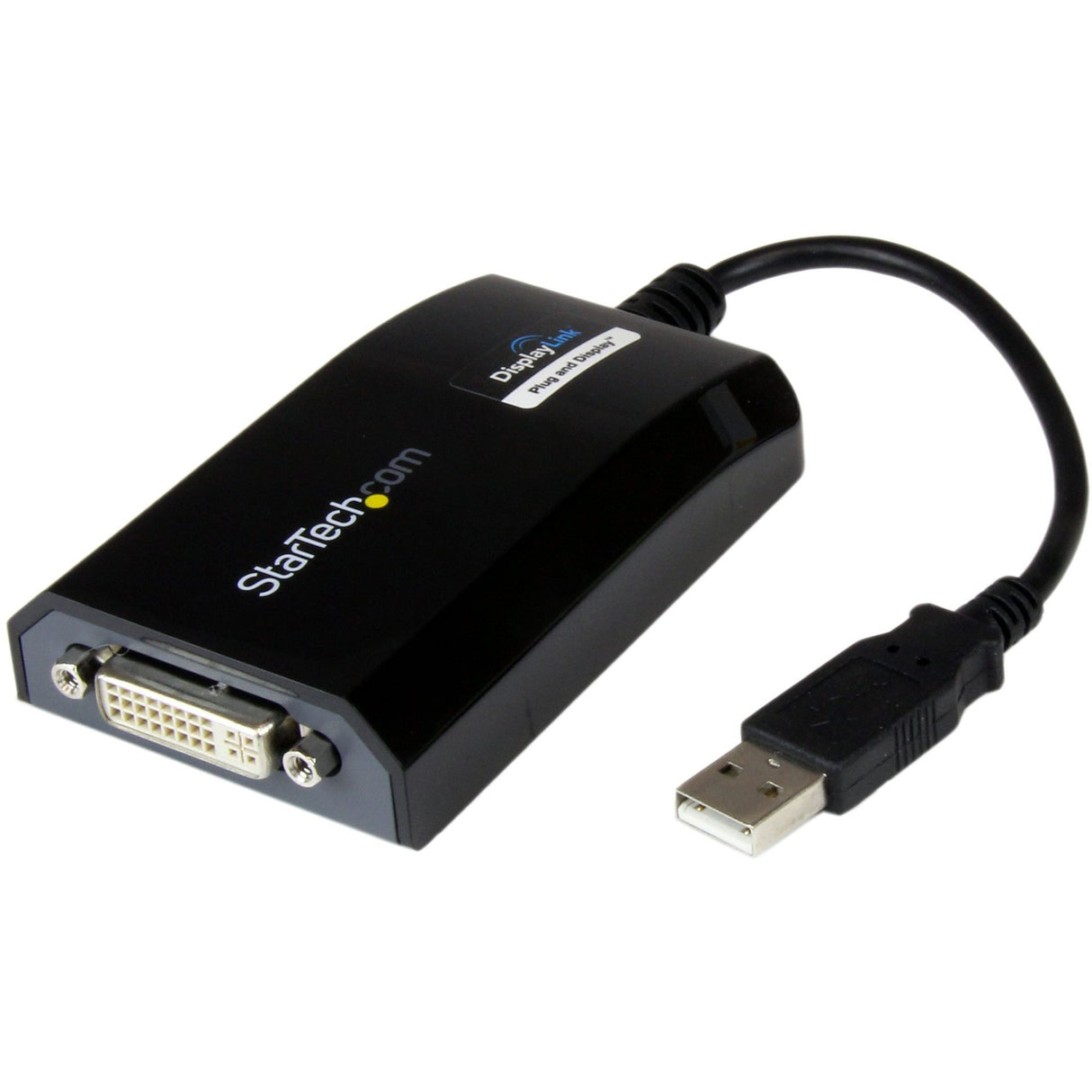 StarTech.com USB to DVI Adapter - External USB Video Graphics Card for PC and MAC- 1920x1200 — USB2DVIPRO2