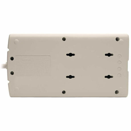 Eaton Tripp Lite Series Protect It! 8-Outlet Surge Protector, 8 ft. Cord with Right-Angle Plug, 1440 Joules, Diagnostic LEDs, Light Gray Housing — TLP808