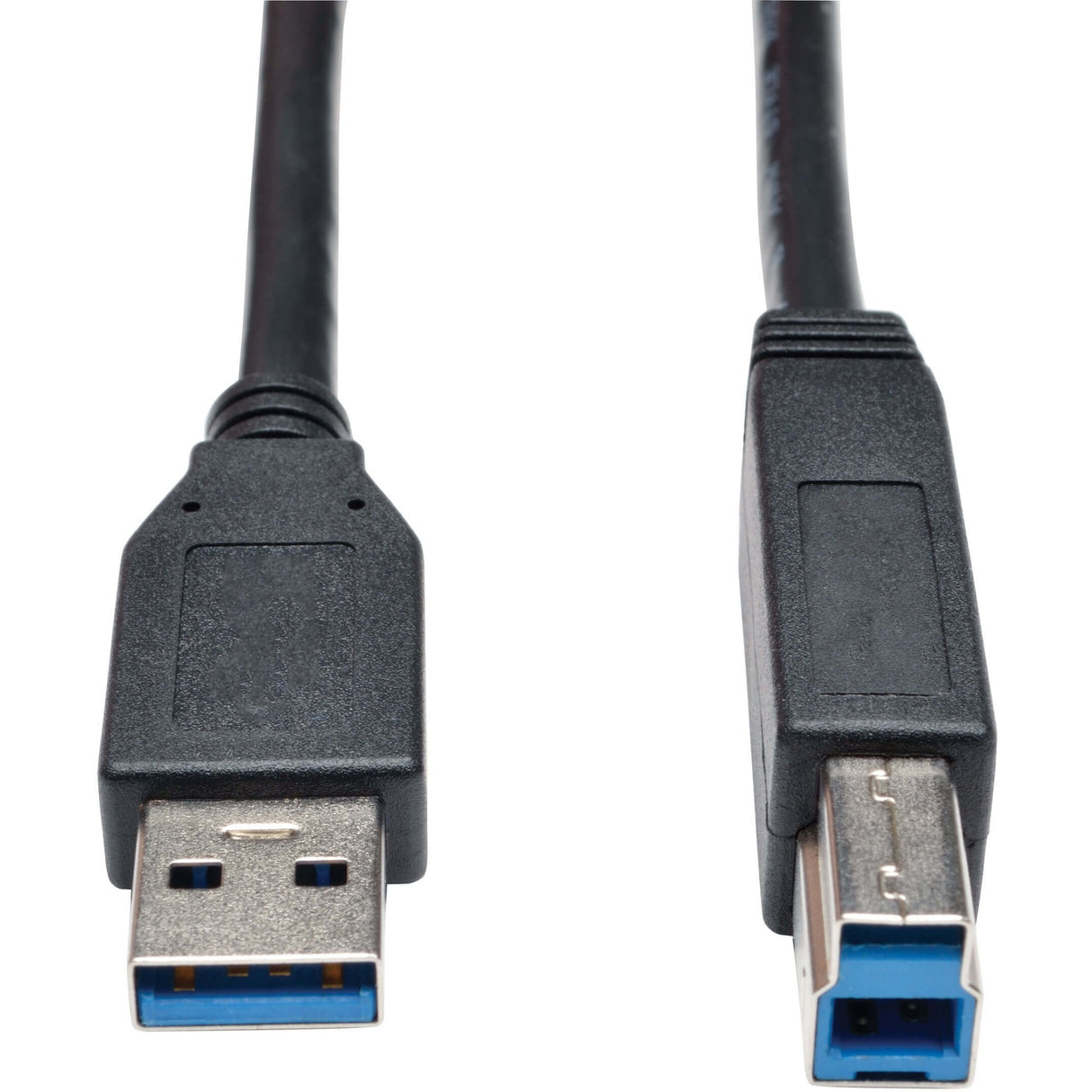 Eaton Tripp Lite Series USB 3.2 Gen 1 SuperSpeed Device Cable (A to B M/M) Black, 15 ft. (4.57 m) — U322-015-BK