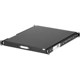 StarTech.com 1U Sliding Server Rack Mount Keyboard Shelf Tray, 55lbs (25Kg), 22in (55cm) Deep Steel Pull Out Drawer for 19" Equipment Rack — SLIDESHELFD