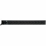 Eaton Tripp Lite Series 1.8kW Single-Phase 120V Basic PDU, 13 NEMA 5-15R Outlets, NEMA 5-15P Input, 15 ft. (4.57 m) Cord, 1U Rack-Mount — PDU1215