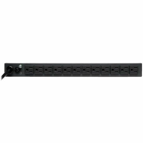 Eaton Tripp Lite Series 1.8kW Single-Phase 120V Basic PDU, 13 NEMA 5-15R Outlets, NEMA 5-15P Input, 15 ft. (4.57 m) Cord, 1U Rack-Mount — PDU1215