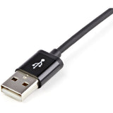 StarTech.com 1m (3ft) Black Apple�&reg; 8-pin Lightning Connector to USB Cable for iPhone / iPod / iPad — USBLT1MB