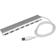 StarTech.com 7-Port USB Hub, USB A to 7x USB-A Ports, USB 5Gbps, Self-Powered, Portable Laptop USB 3.0 Hub Expansion with Power Supply — ST73007UA
