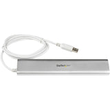 StarTech.com 7-Port USB Hub, USB A to 7x USB-A Ports, USB 5Gbps, Self-Powered, Portable Laptop USB 3.0 Hub Expansion with Power Supply — ST73007UA