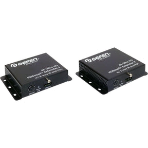 Gefen 4K Ultra HD HDBaseT Extender, 130ft/40m HDMI & Bi-Directional IR, 12-bit Deep Color, HDR, Dolby Atmos, HDCP 2.2, 7.1 LPCM — GTB-UHD-HBTL
