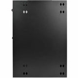 Eaton Tripp Lite Series SmartRack 18U Low-Profile Switch-Depth Wall-Mount Half-Height Rack Enclosure, Clear Acrylic Window, Hinged Back — SRW18USG