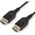 StarTech.com 1 m VESA Certified DisplayPort 1.4 Cable - 8K 60Hz HBR3 HDR - 3 ft Super UHD 4K 120Hz - DP to DP Slim Video Monitor Cord M/M — DP14MM1M
