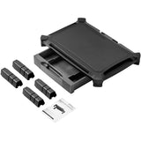 StarTech.com Adjustable Monitor Riser, Large, Drawer, Monitors up to 32" (22lb/10kg), Adjustable Height, Desk Monitor Stand — MONSTADJDL