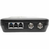 Eaton Tripp Lite Series Protect It! 12-Outlet Surge Protector, 8 ft. (2.43 m) Cord, 4320 Joules, Tel/Modem/Coax Protection, 2 USB Ports, Black — TLP128TTUSBB