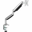 StarTech.com Desk Mount Monitor Arm, Heavy Duty Ergonomic VESA Monitor Arm Single 32" (19.8lb/9kg) Display, Articulating, C-Clamp/Grommet — ARMPIVOTHD