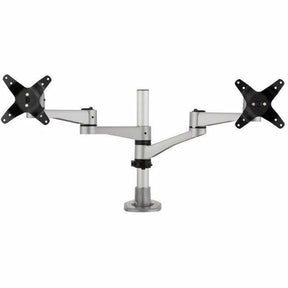 ViewSonic LCD-DMA-001 Monitor Desk Mounting Arm for 2 Monitors up to 24 Inches Each, VESA Compatible, Full Ergonomic Adjustability, 2-in-1 Mounting Base, and Built-In Cable Management — LCD-DMA-001