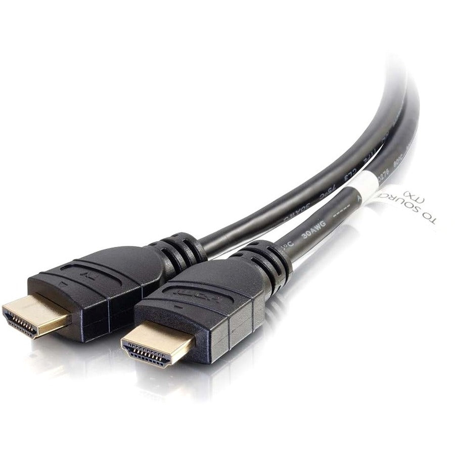 C2G 35ft (10.7m) Active High Speed HDMI&reg; Cable 4K 60Hz - In-Wall CL3-Rated — 41414