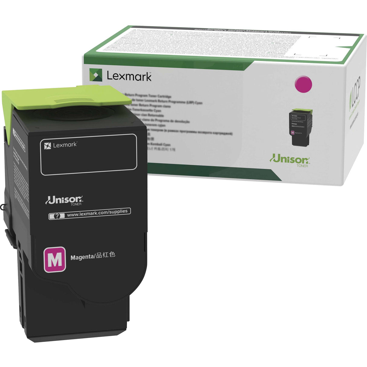 Lexmark Unison Original Standard Yield Laser Toner Cartridge - Magenta - 1 Each — C2310M0